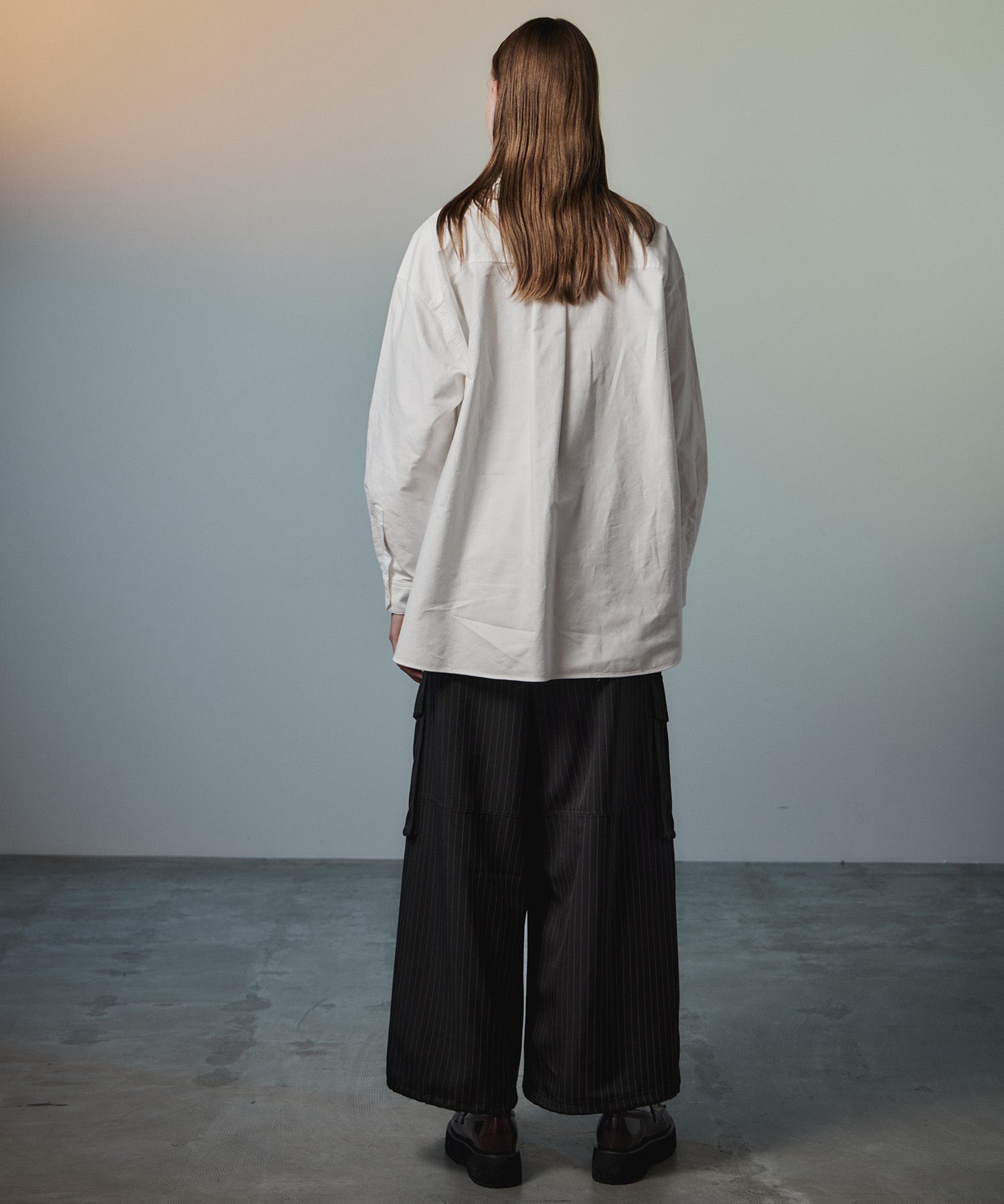 【26AUTUMN PRE-ORDER】Belted Suiting Cargo Pants