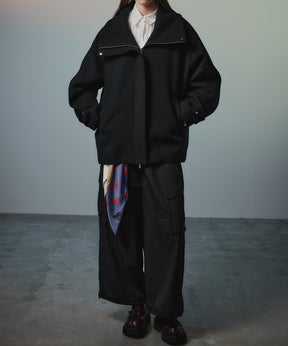 【26AUTUMN PRE-ORDER】Oversized High-Neck Midi Coat