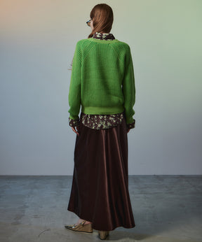 【26AUTUMN PRE-ORDER】Satin Skirt