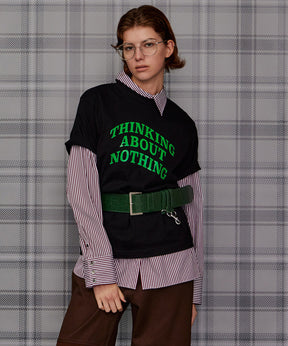 【26AUTUMN PRE-ORDER】THINKING ABOUT NOTHING Logo T-Shirt