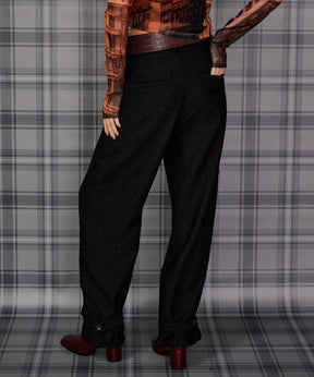 【26AUTUMN PRE-ORDER】Multi-Fabric Square Short Boots