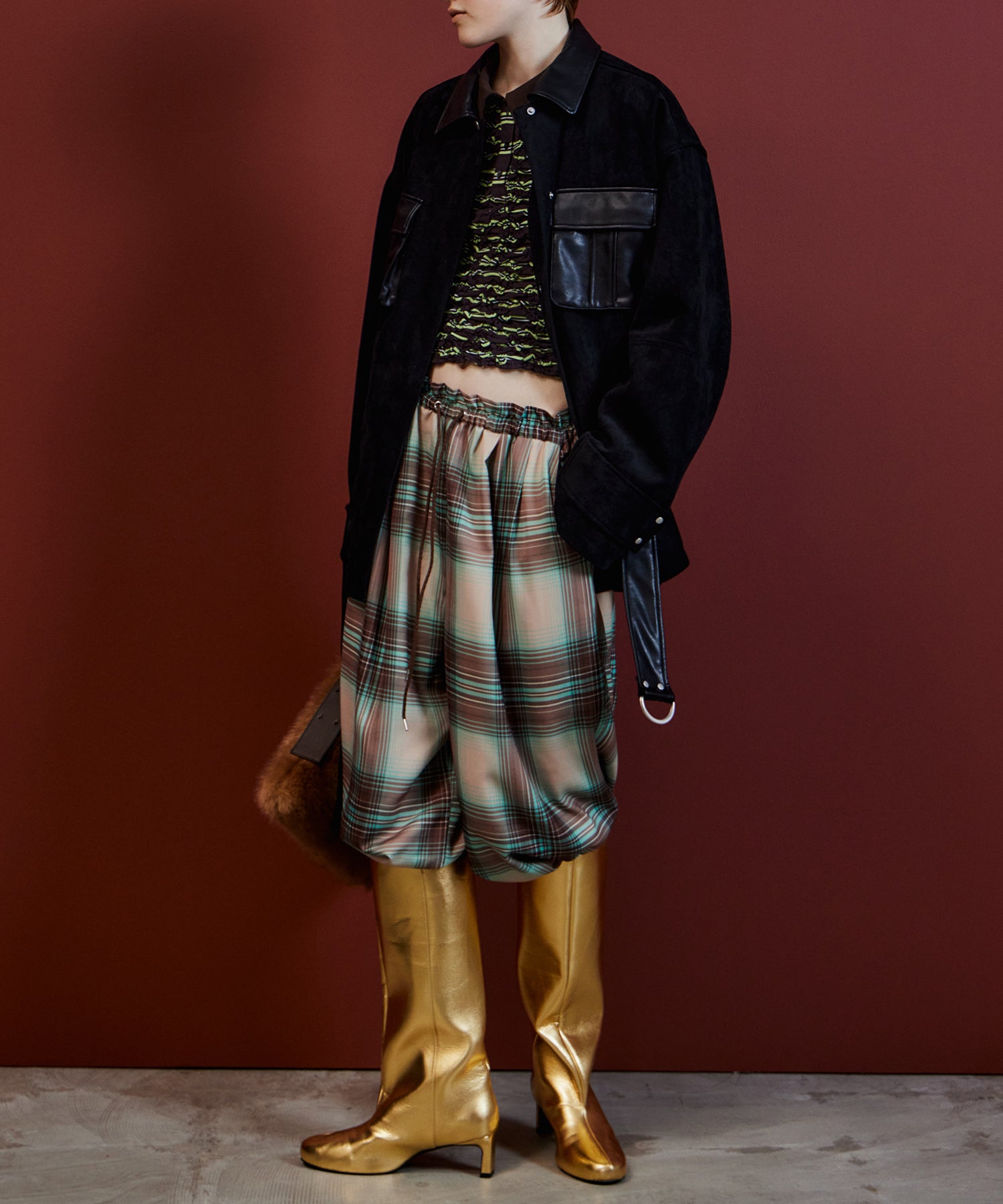 【26AUTUMN PRE-ORDER】Round-Toe Wide Long Boots