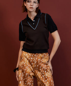 【26AUTUMN PRE-ORDER】Polo Layered Knit