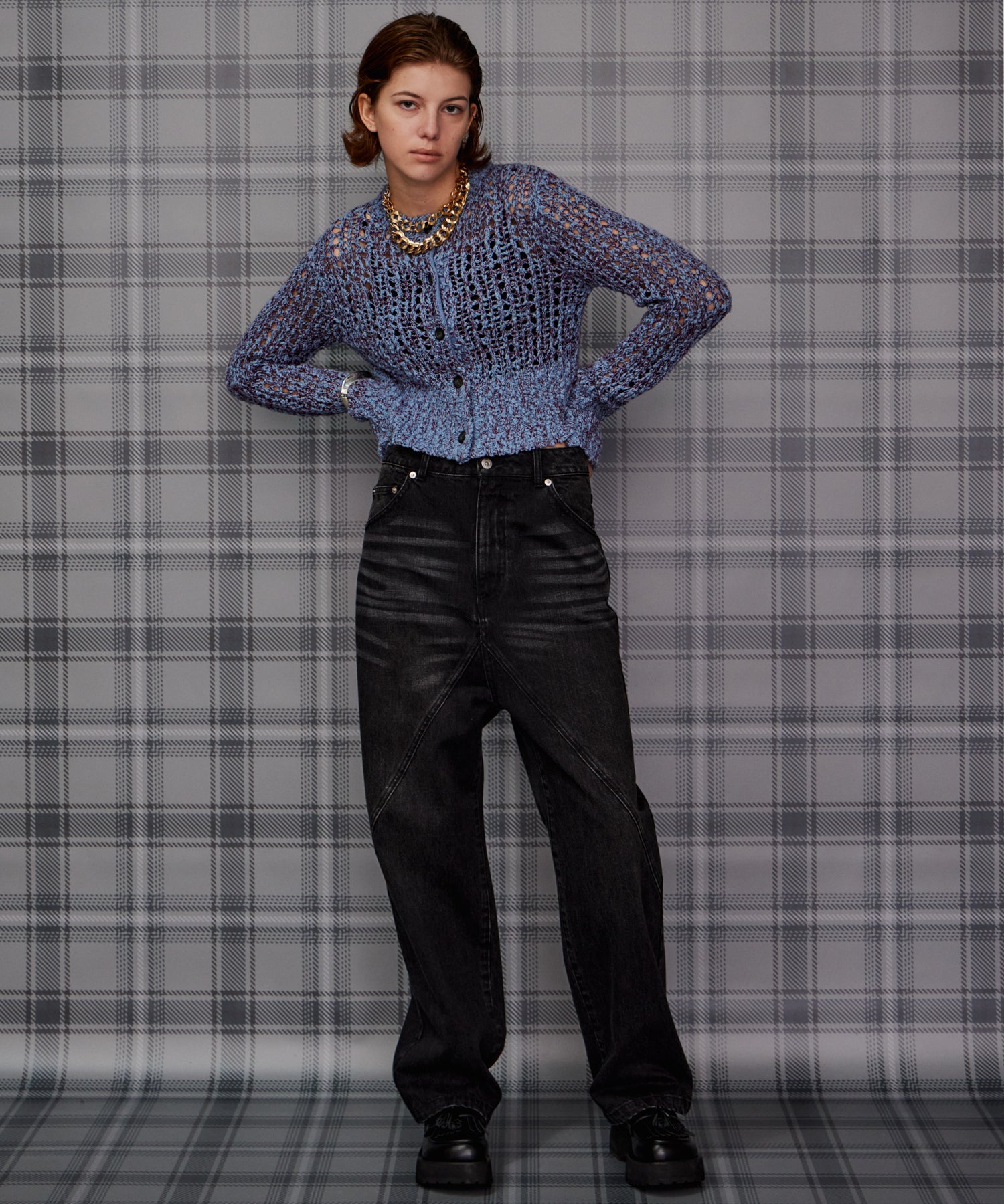 【26AUTUMN PRE-ORDER】Low-Waist Loose Denim