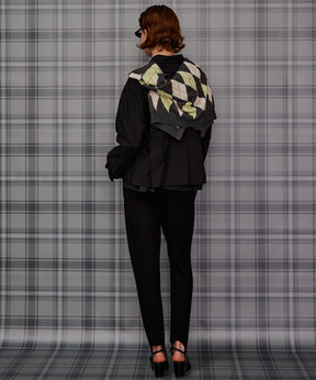 【26AUTUMN PRE-ORDER】Pintuck Stretch Stirrup Pants