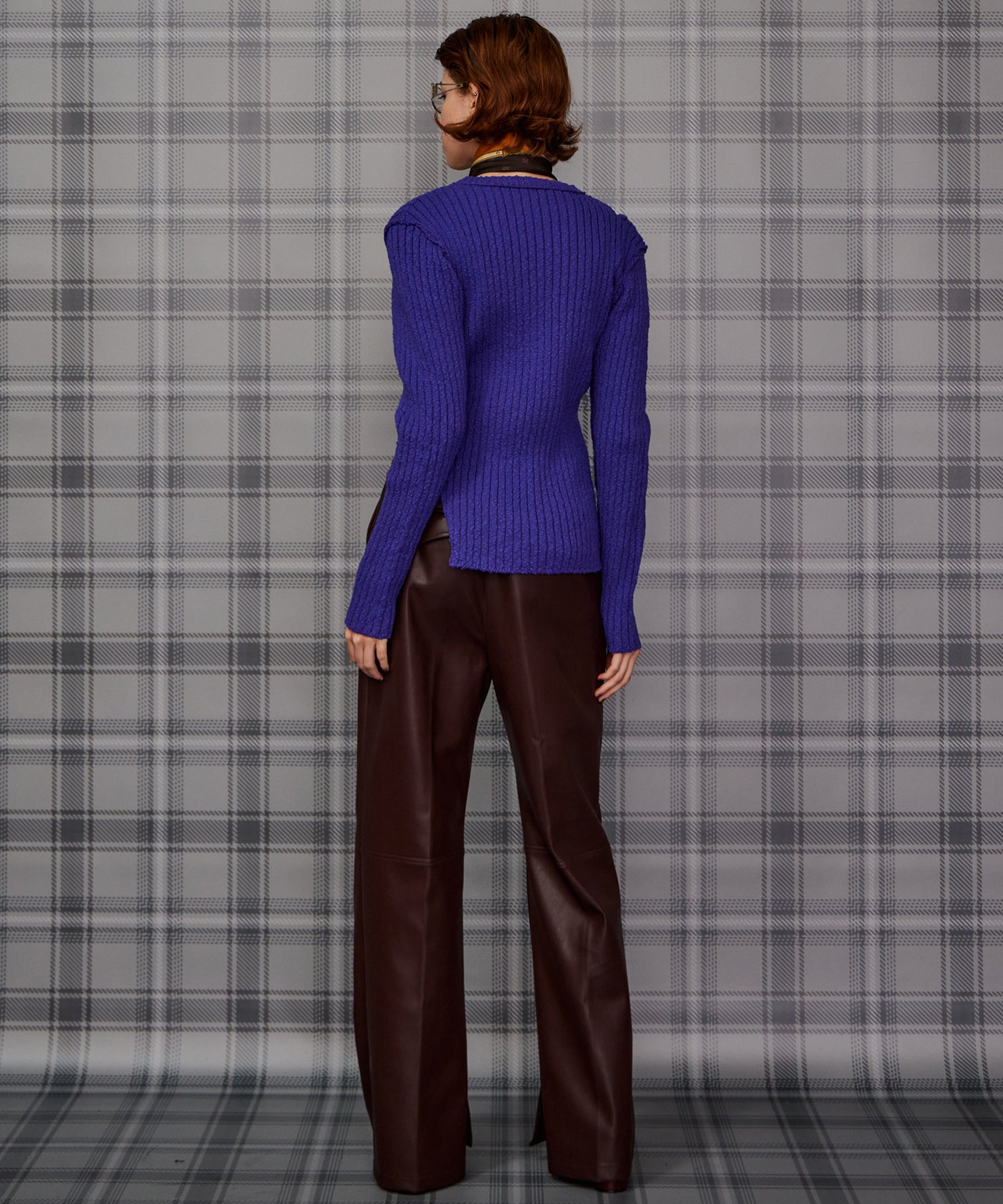 【26AUTUMN PRE-ORDER】Wide Slit Knit Top