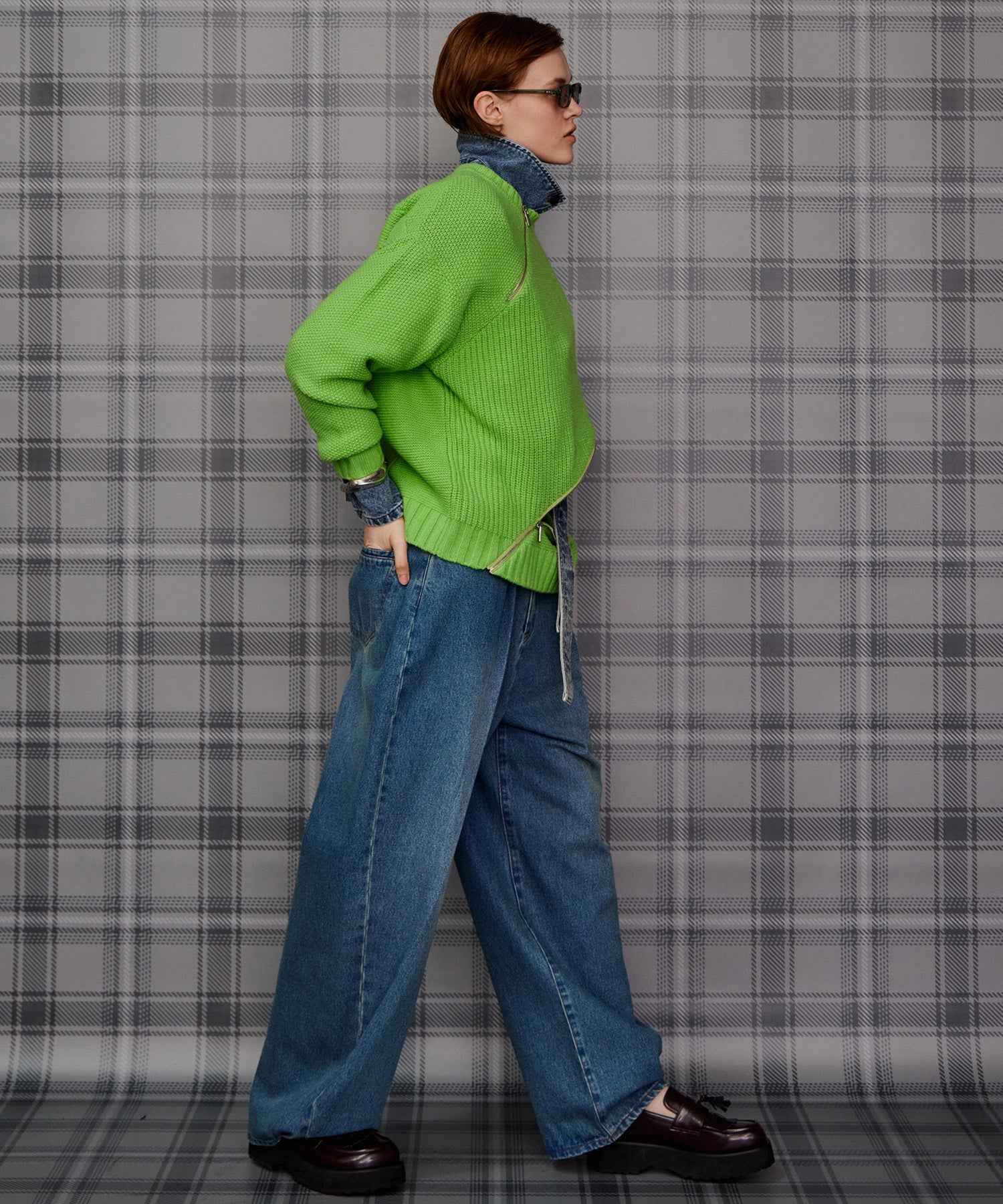 【26AUTUMN PRE-ORDER】Zipper Knit