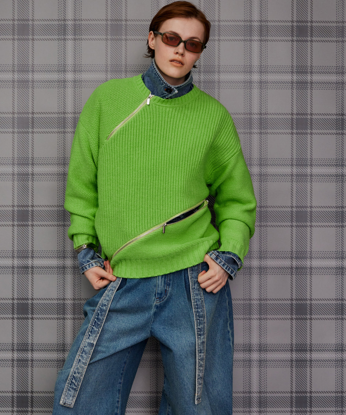 【26AUTUMN PRE-ORDER】Zipper Knit