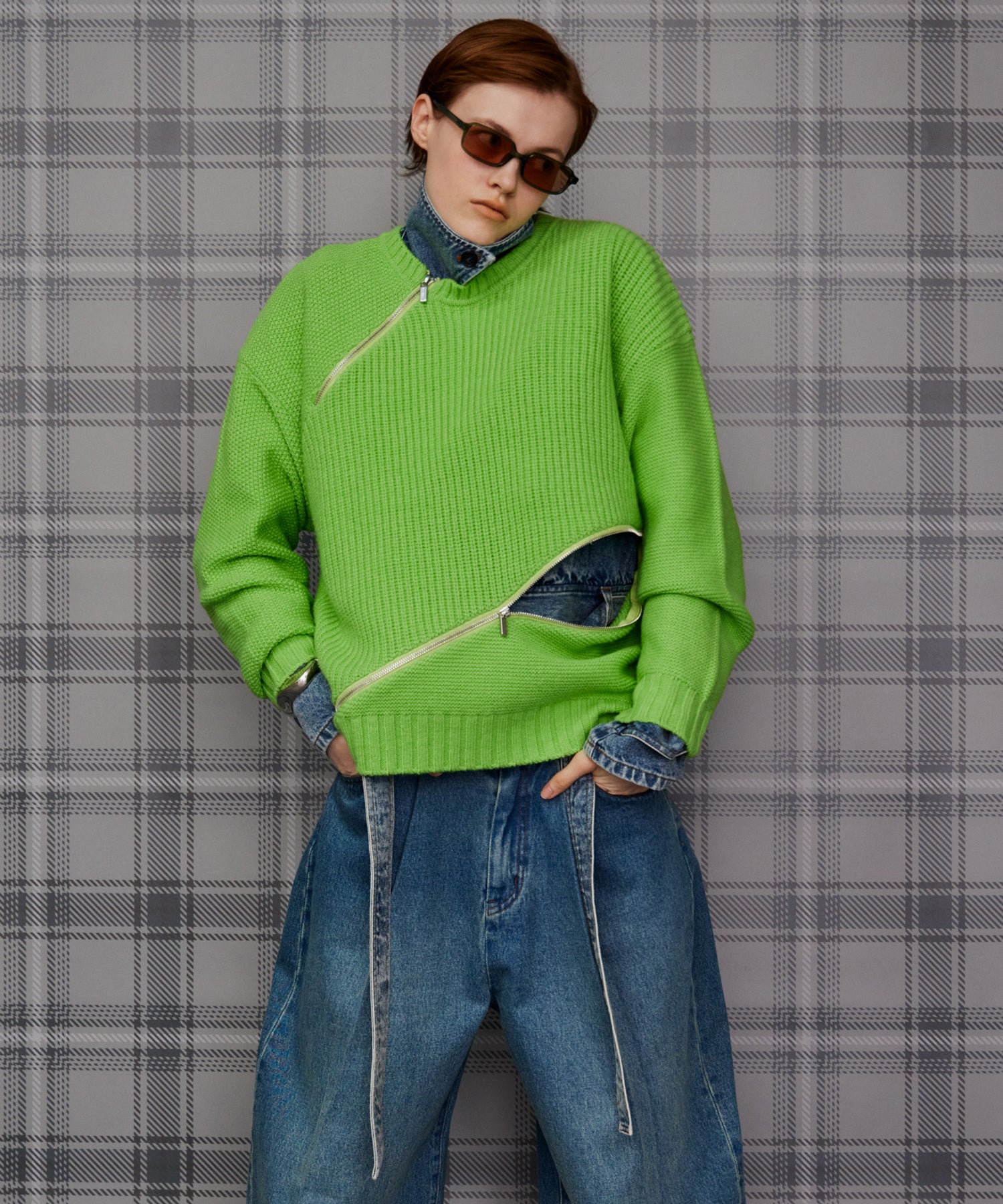 【26AUTUMN PRE-ORDER】Zipper Knit