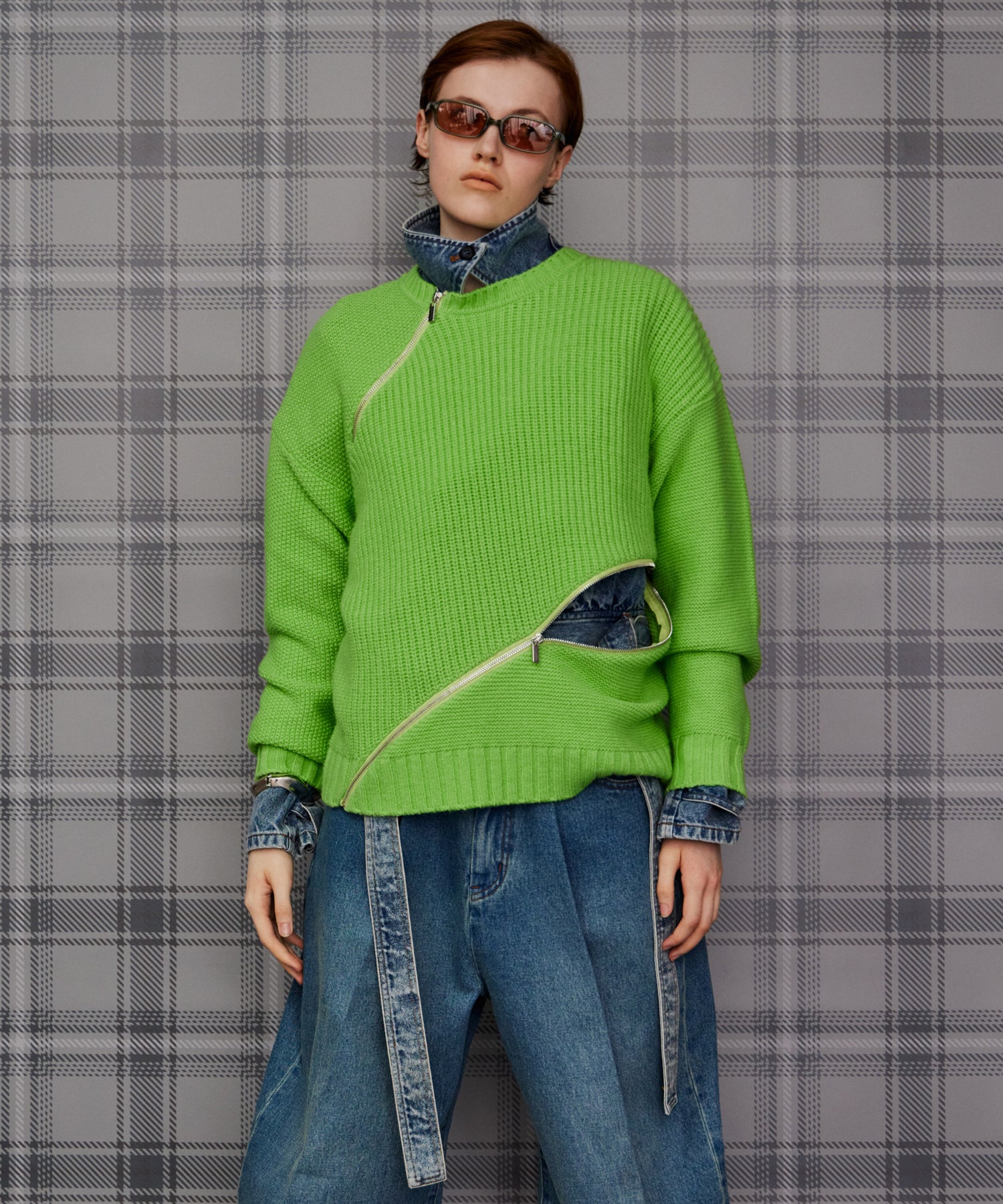【26AUTUMN PRE-ORDER】Zipper Knit