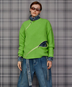 【26AUTUMN PRE-ORDER】Denim Short Trench Coat