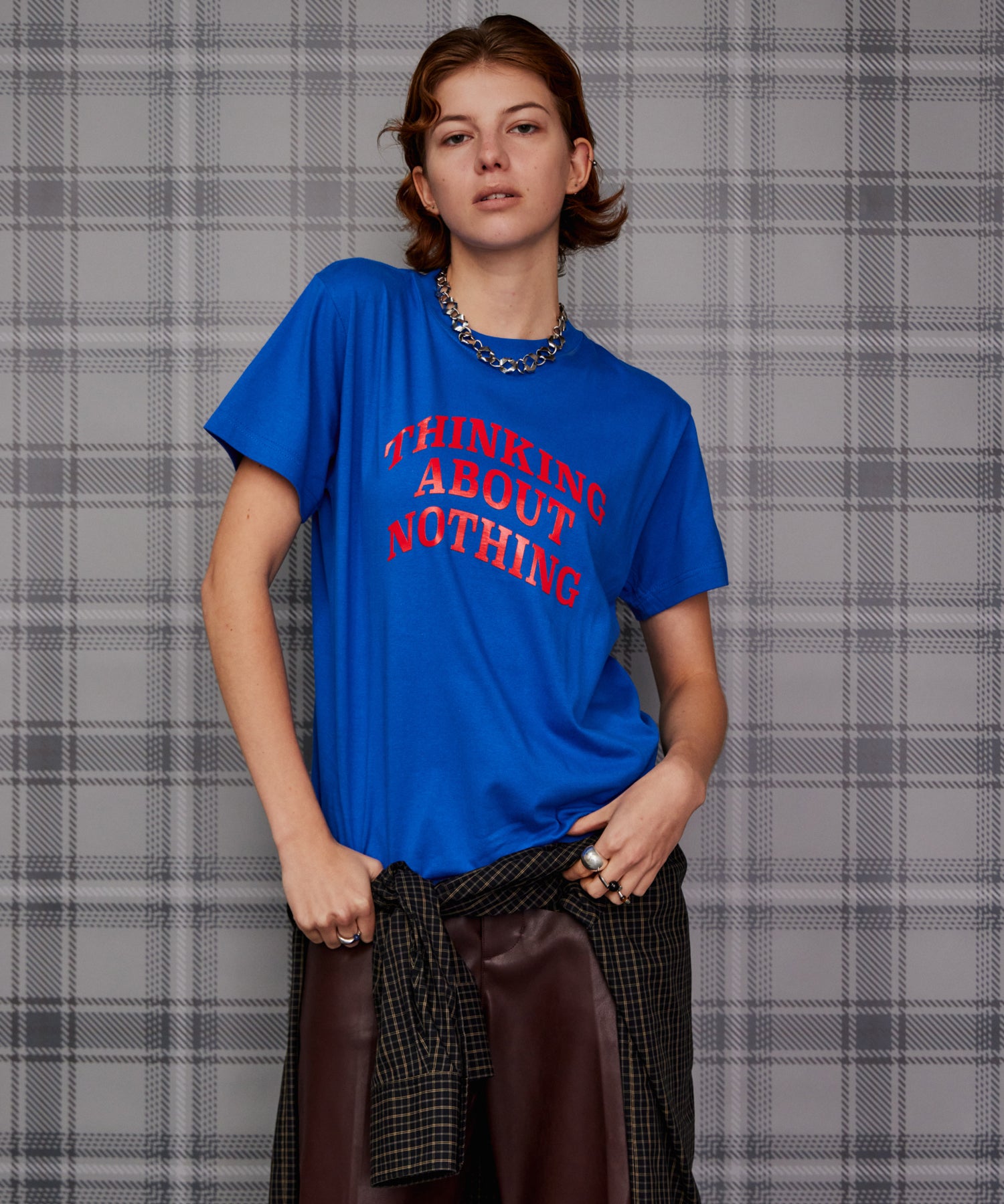 【26AUTUMN PRE-ORDER】THINKING ABOUT NOTHING Logo T-Shirt