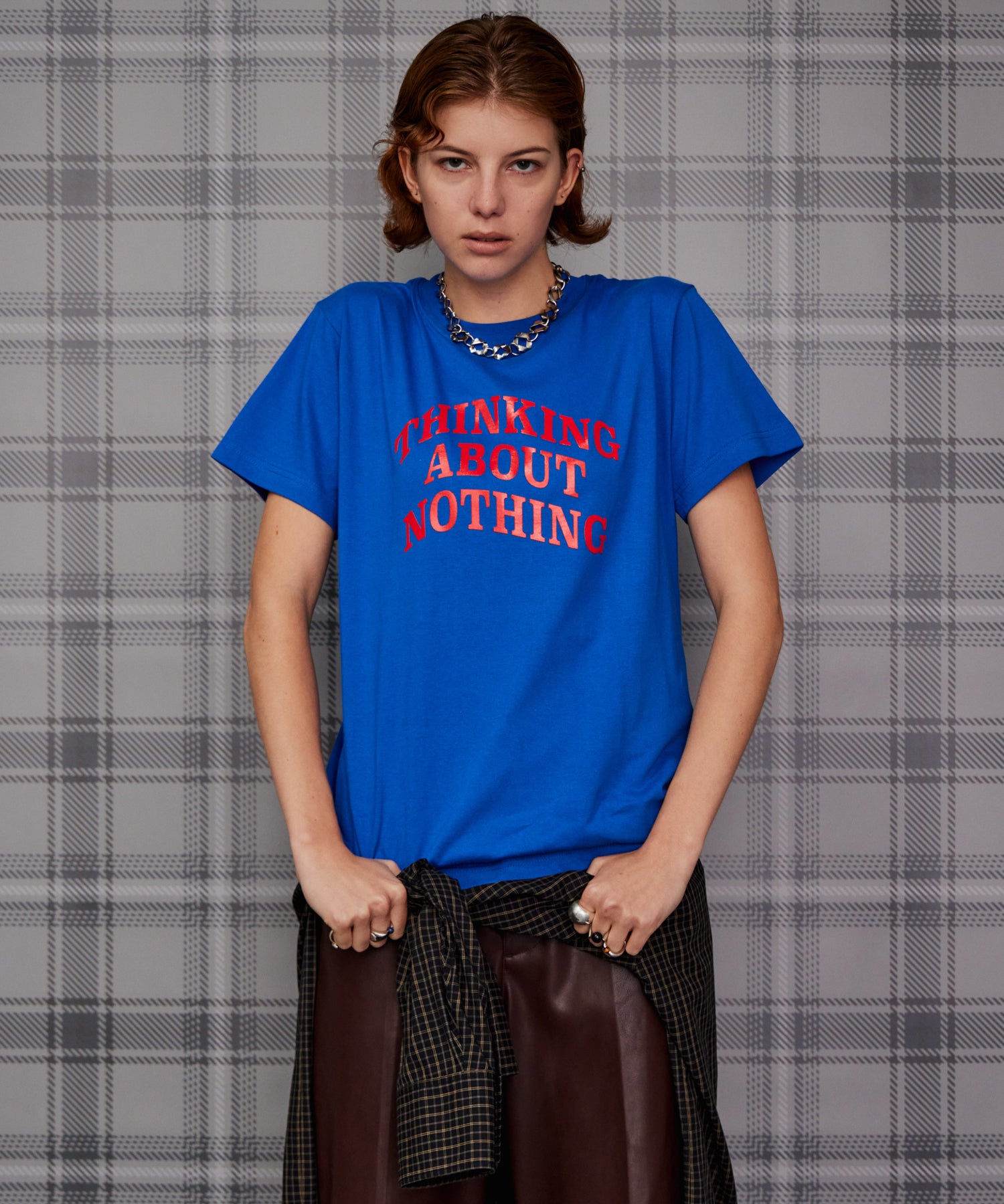 【26AUTUMN PRE-ORDER】THINKING ABOUT NOTHING Logo T-Shirt