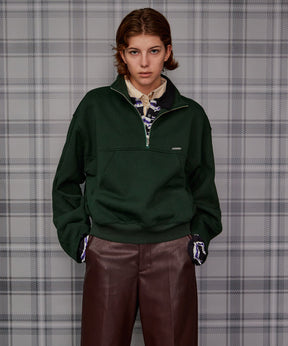 【26AUTUMN PRE-ORDER】Short Half-Zip Sweatshirt