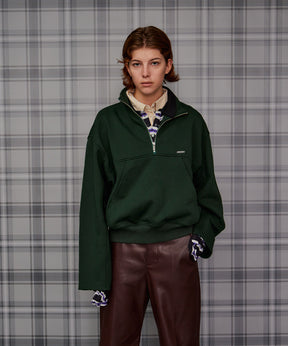 【26AUTUMN PRE-ORDER】Short Half-Zip Sweatshirt