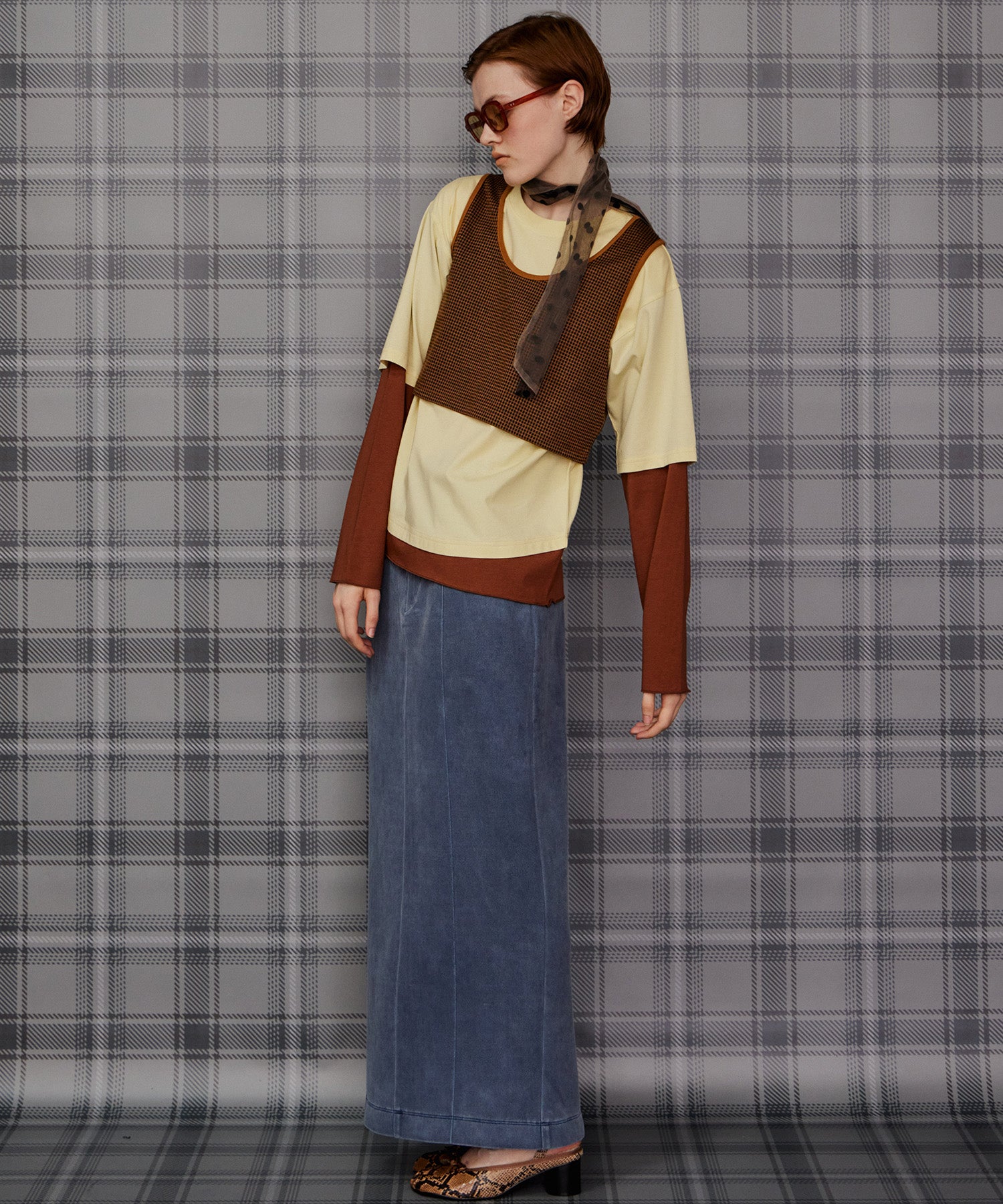 【26AUTUMN PRE-ORDER】Bio-Wash Tight Skirt