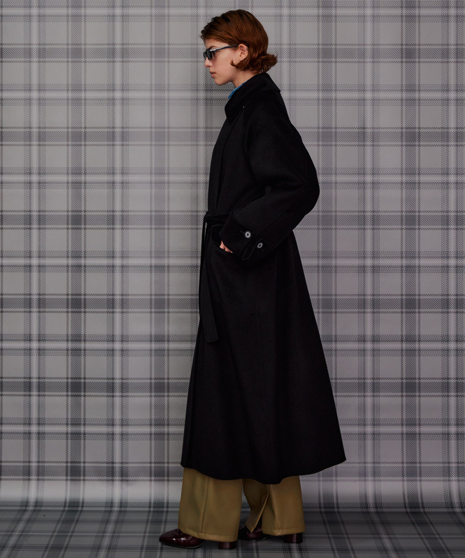 【26AUTUMN PRE-ORDER】Cashmere Blend Double-Face Gown Coat