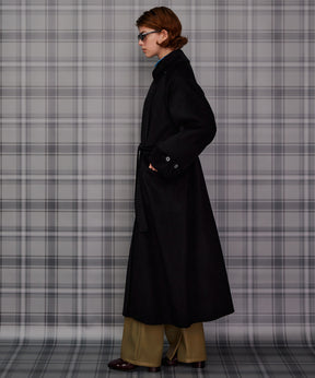【26AUTUMN PRE-ORDER】Cashmere Blend Double-Face Gown Coat