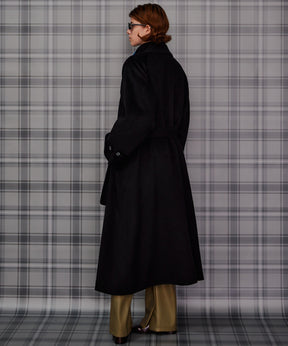 【26AUTUMN PRE-ORDER】Cashmere Blend Double-Face Gown Coat