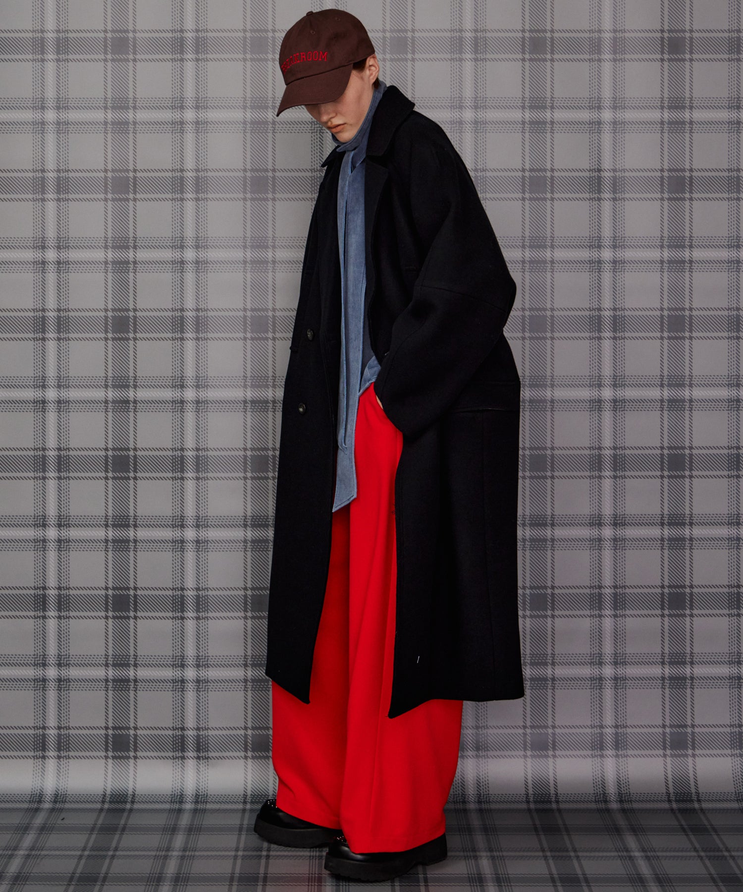 【26AUTUMN PRE-ORDER】Super 140 Balloon Sleeve Wool Long Coat
