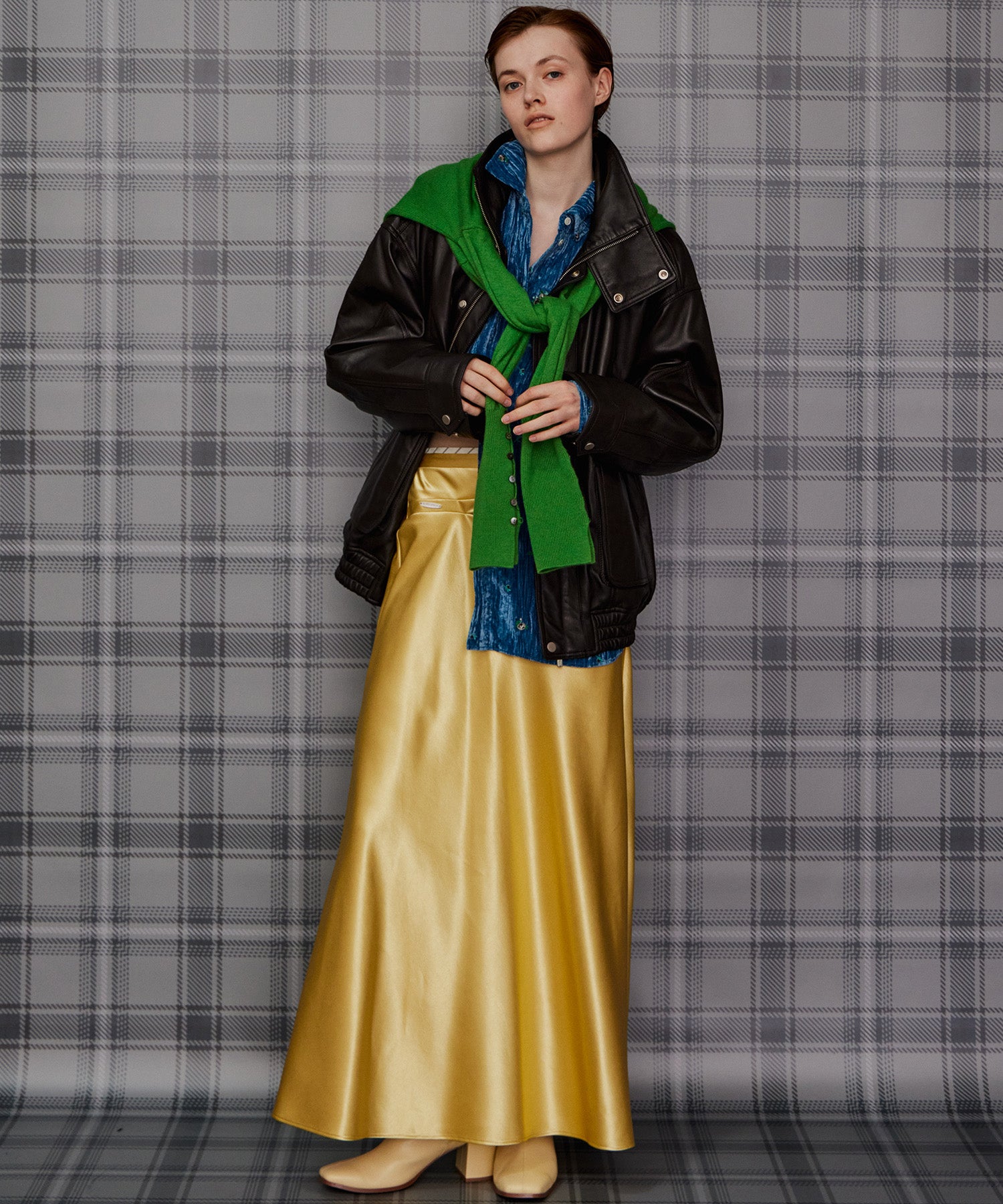 【26AUTUMN PRE-ORDER】Satin Skirt