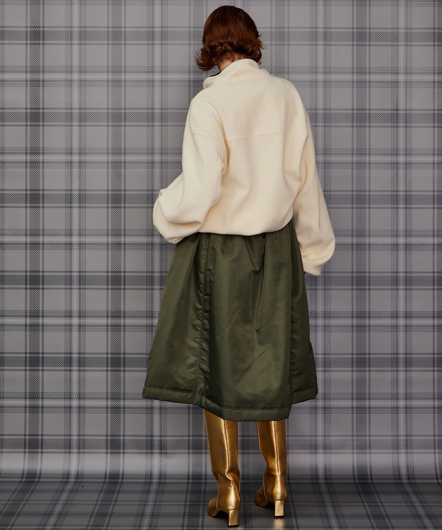 【26AUTUMN PRE-ORDER】Half-Zip Fleece Top
