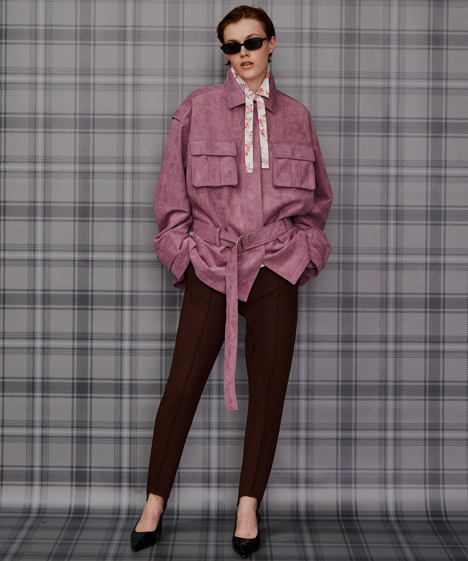 【26AUTUMN PRE-ORDER】Faux Suede Blouson