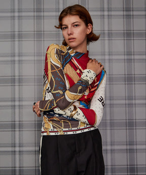 【26AUTUMN PRE-ORDER】CHAMBRE Scarf Top