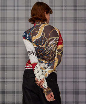 【26AUTUMN PRE-ORDER】CHAMBRE Scarf Top