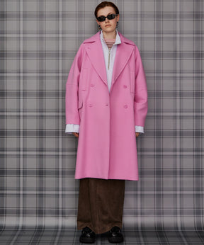 【26AUTUMN PRE-ORDER】Super 140 Balloon Sleeve Wool Long Coat