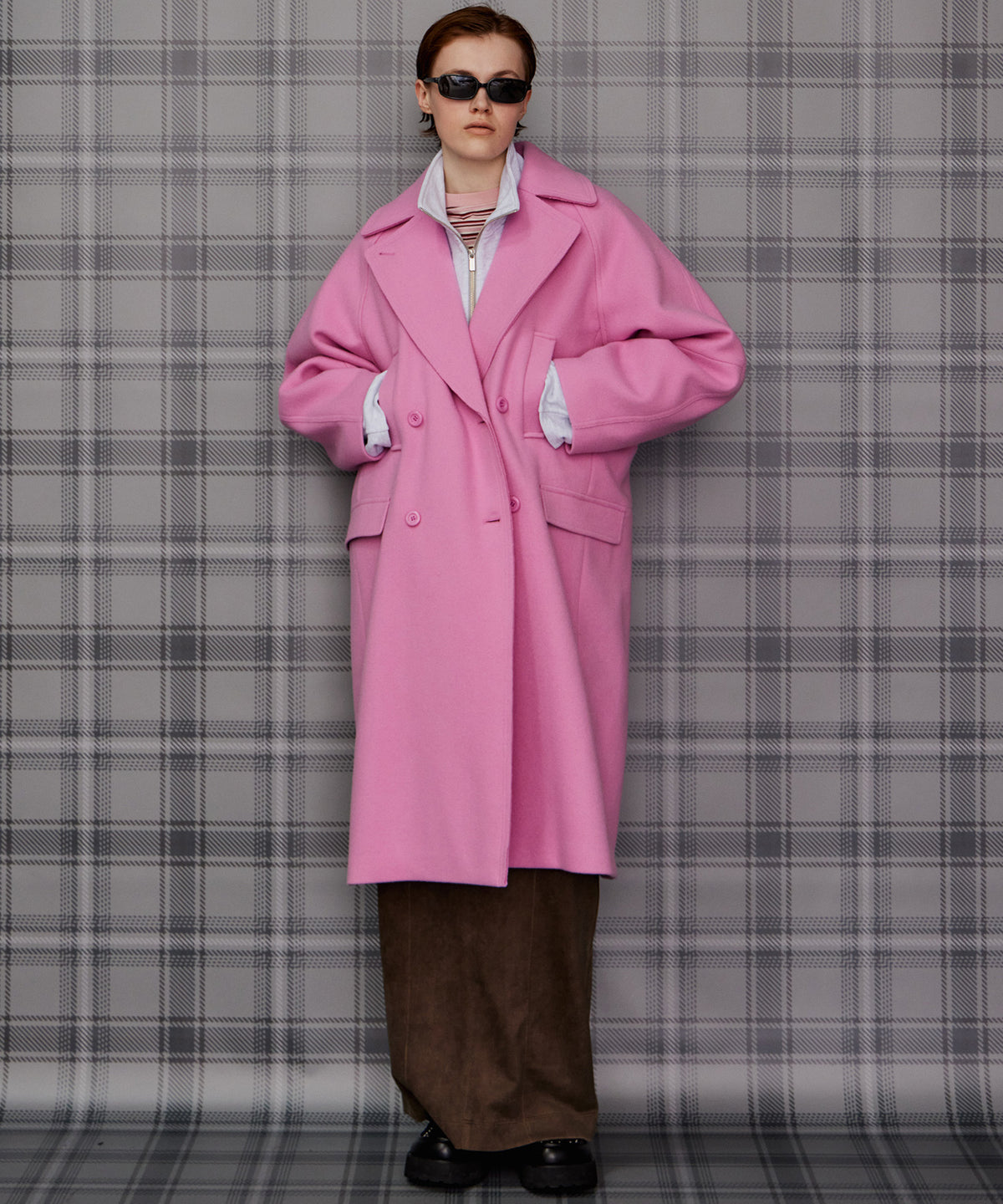 【26AUTUMN PRE-ORDER】Super 140 Balloon Sleeve Wool Long Coat