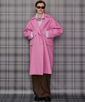 【26AUTUMN PRE-ORDER】Super 140 Balloon Sleeve Wool Long Coat