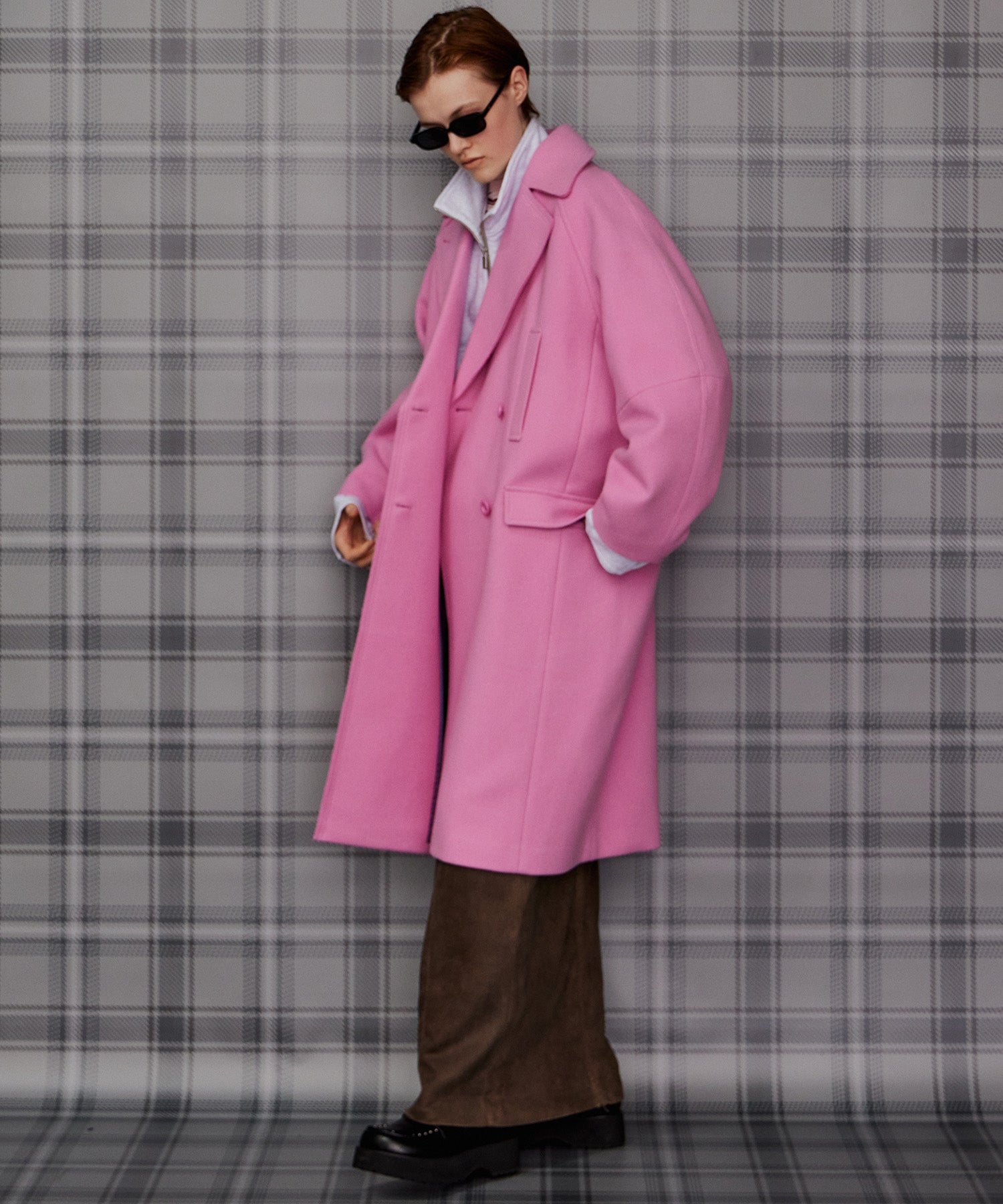 【26AUTUMN PRE-ORDER】Super 140 Balloon Sleeve Wool Long Coat