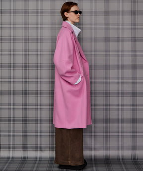 【26AUTUMN PRE-ORDER】Super 140 Balloon Sleeve Wool Long Coat