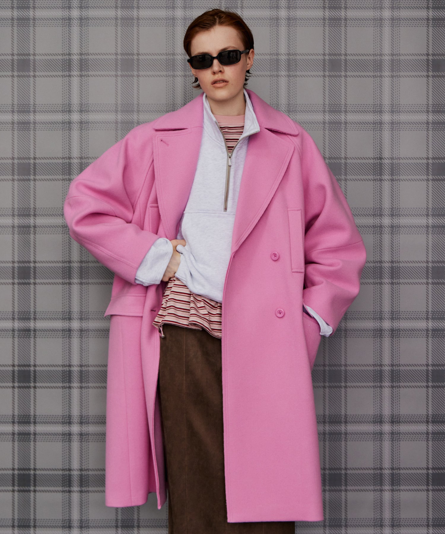 【26AUTUMN PRE-ORDER】Super 140 Balloon Sleeve Wool Long Coat