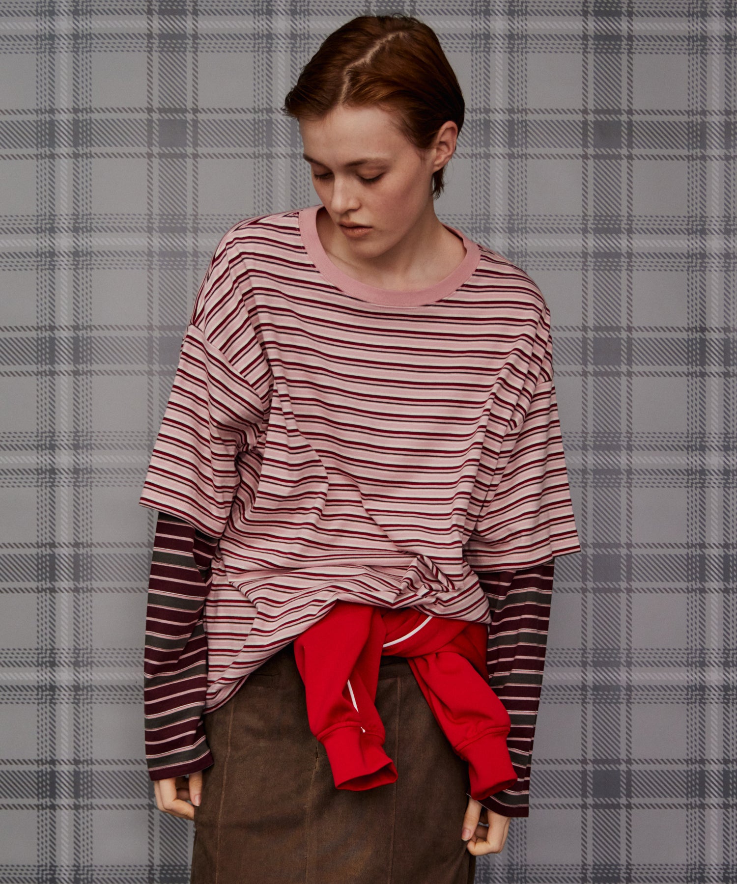 【26AUTUMN PRE-ORDER】Double Border T-Shirt