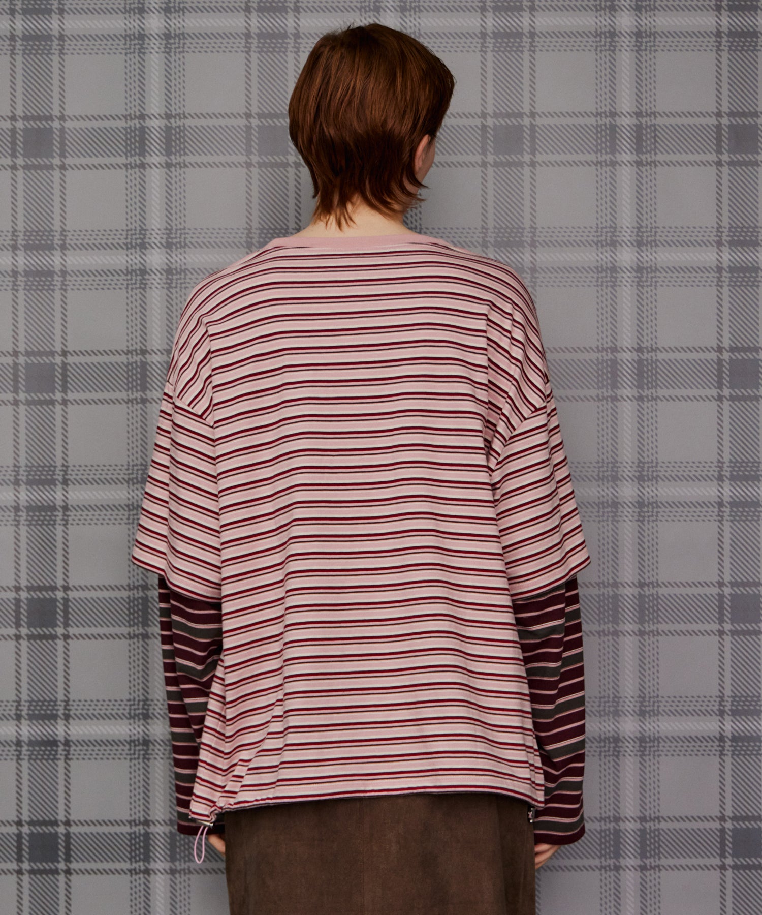 【26AUTUMN PRE-ORDER】Double Border T-Shirt