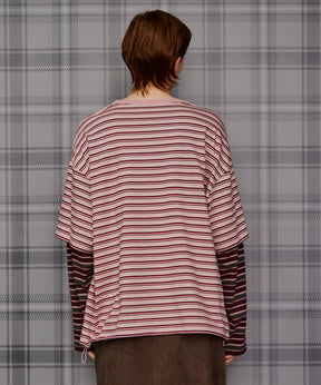 【26AUTUMN PRE-ORDER】Double Border T-Shirt