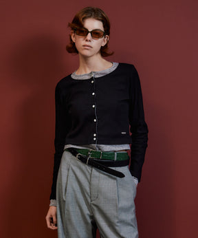 【26AUTUMN PRE-ORDER】Reversible Cardigan