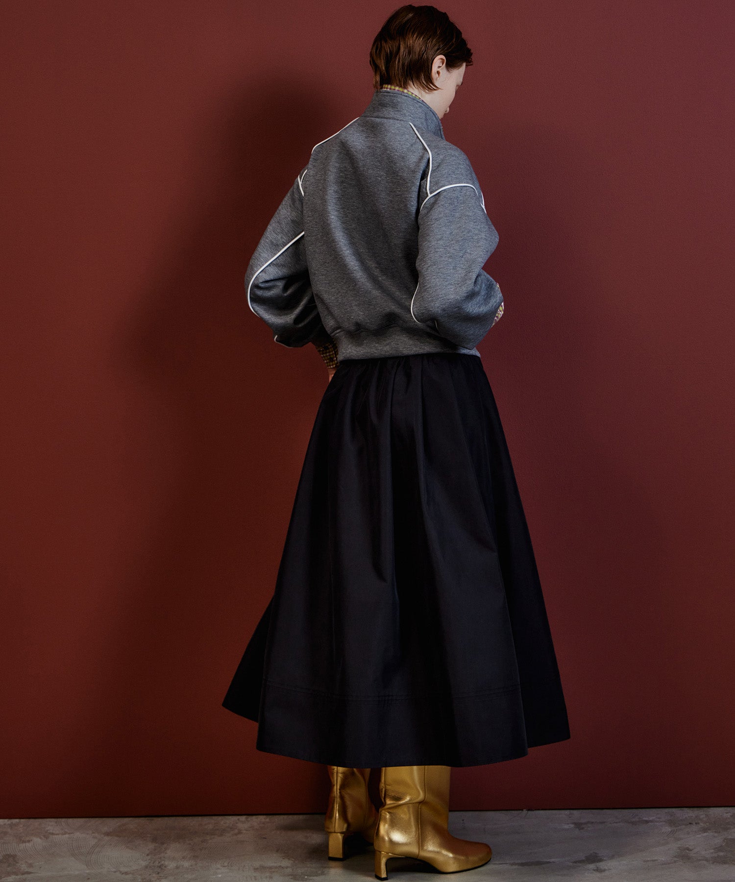 【26AUTUMN PRE-ORDER】Compact Zip-Up Jersey