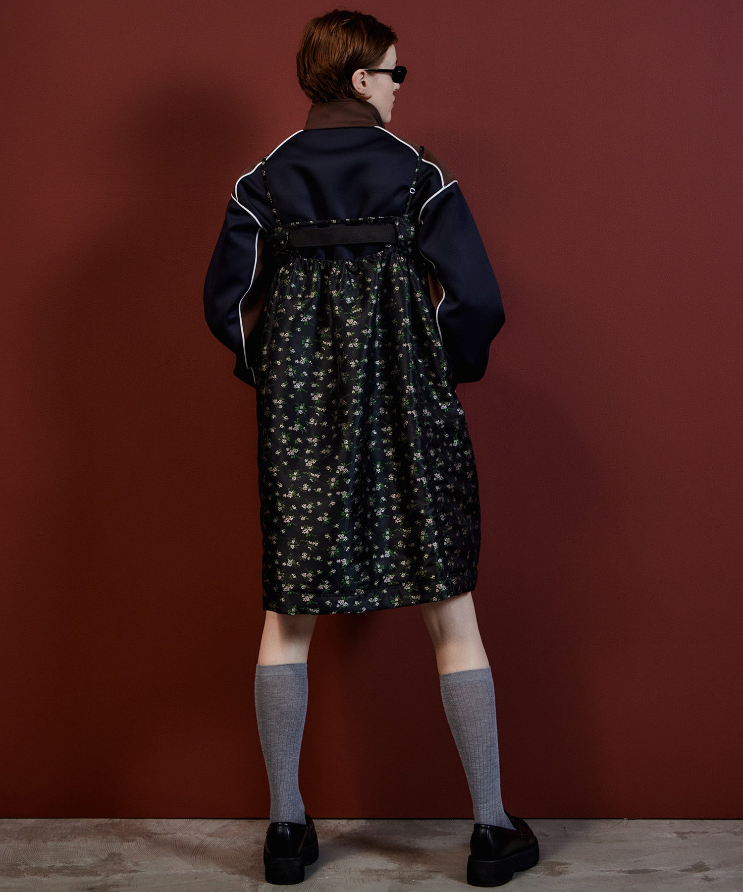 【26AUTUMN PRE-ORDER】2WAY MA-1-Like Military Mini Dress