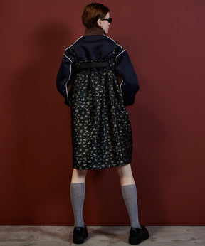 【26AUTUMN PRE-ORDER】2WAY MA-1-Like Military Mini Dress