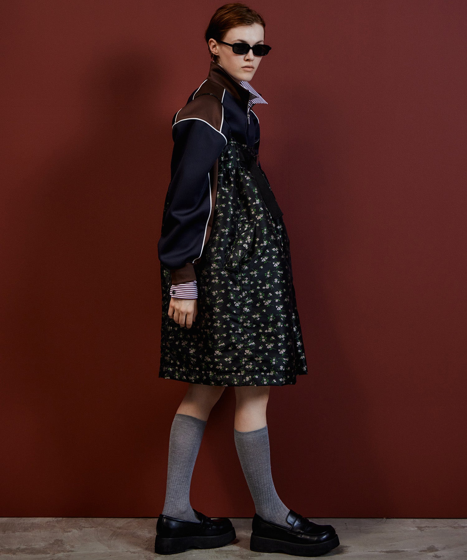 【26AUTUMN PRE-ORDER】2WAY MA-1-Like Military Mini Dress