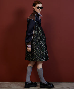 【26AUTUMN PRE-ORDER】2WAY MA-1-Like Military Mini Dress