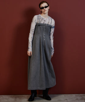【26AUTUMN PRE-ORDER】Tulip Silhouette Camisole Dress