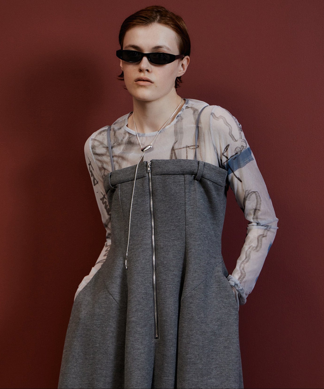 【26AUTUMN PRE-ORDER】Tulip Silhouette Camisole Dress