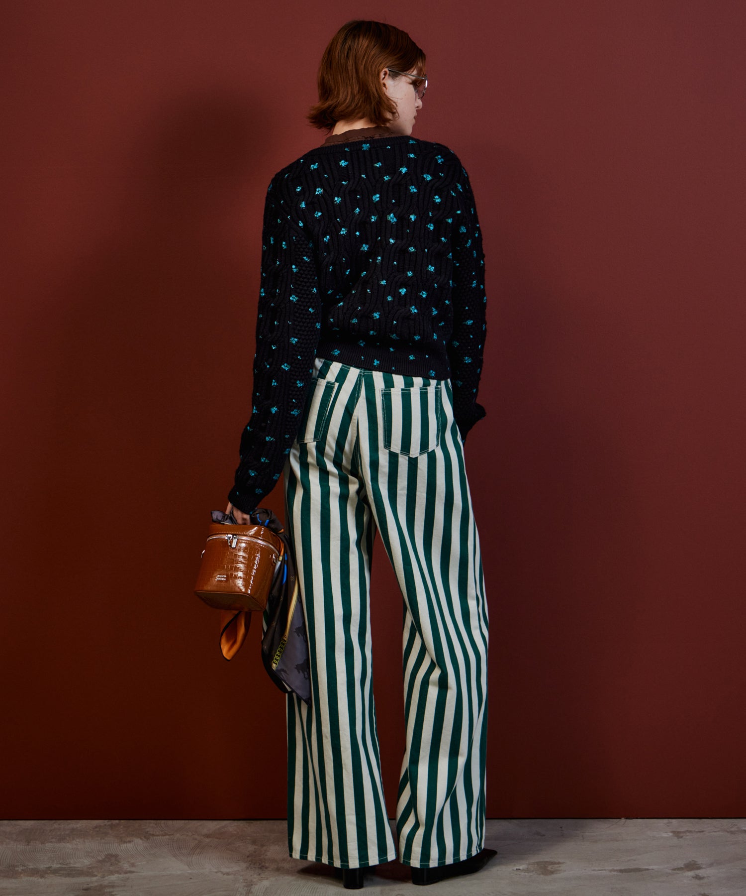 【26AUTUMN PRE-ORDER】Cable Flower Knit Cardigan