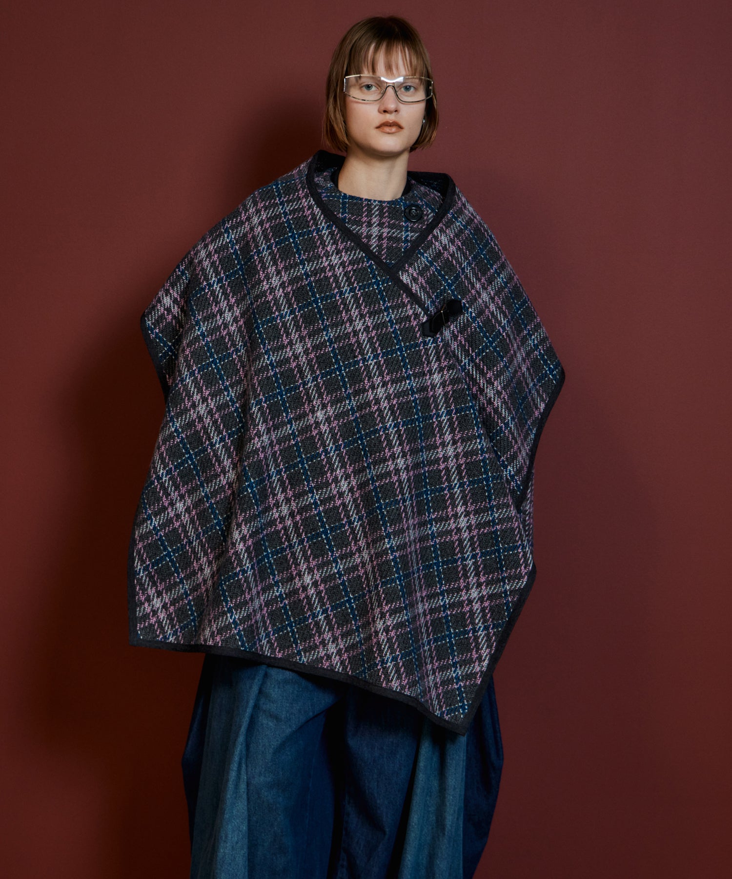 【26AUTUMN PRE-ORDER】2WAY Scarf Middle Coat