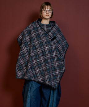 【26AUTUMN PRE-ORDER】2WAY Scarf Middle Coat