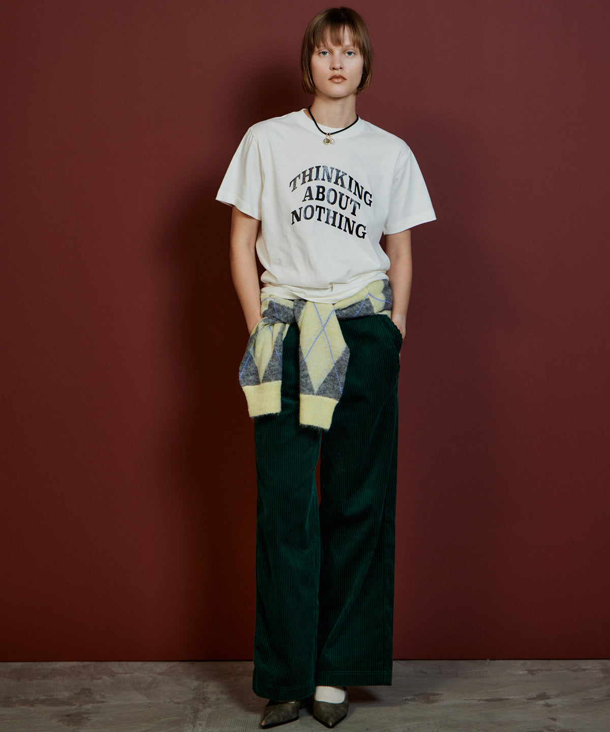 【26AUTUMN PRE-ORDER】Color Corduroy Pants